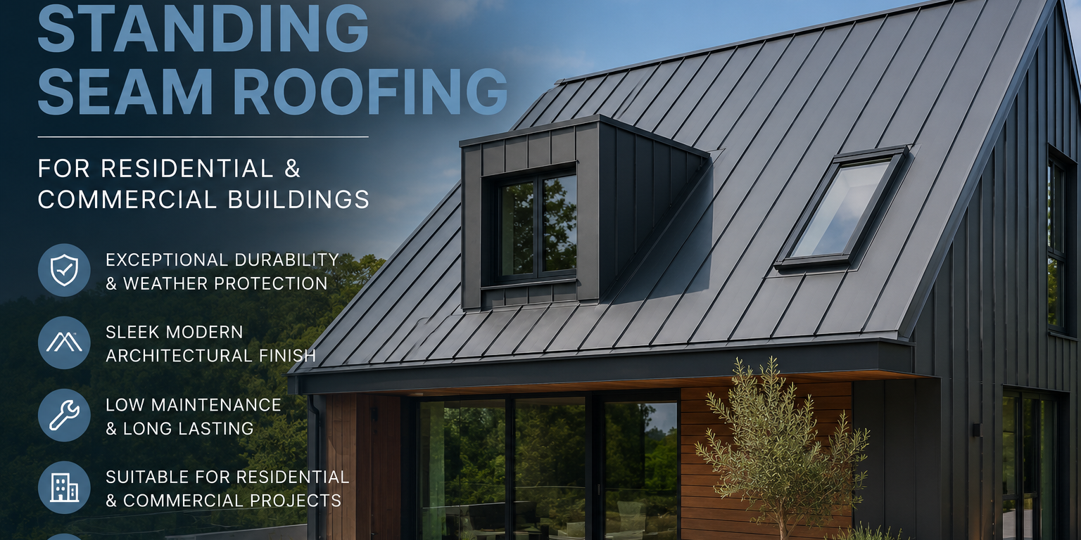 Benefits of Standing Seam Roofing