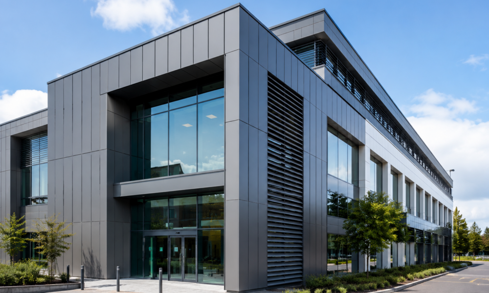 Aluminium Metal Cladding Installation – London