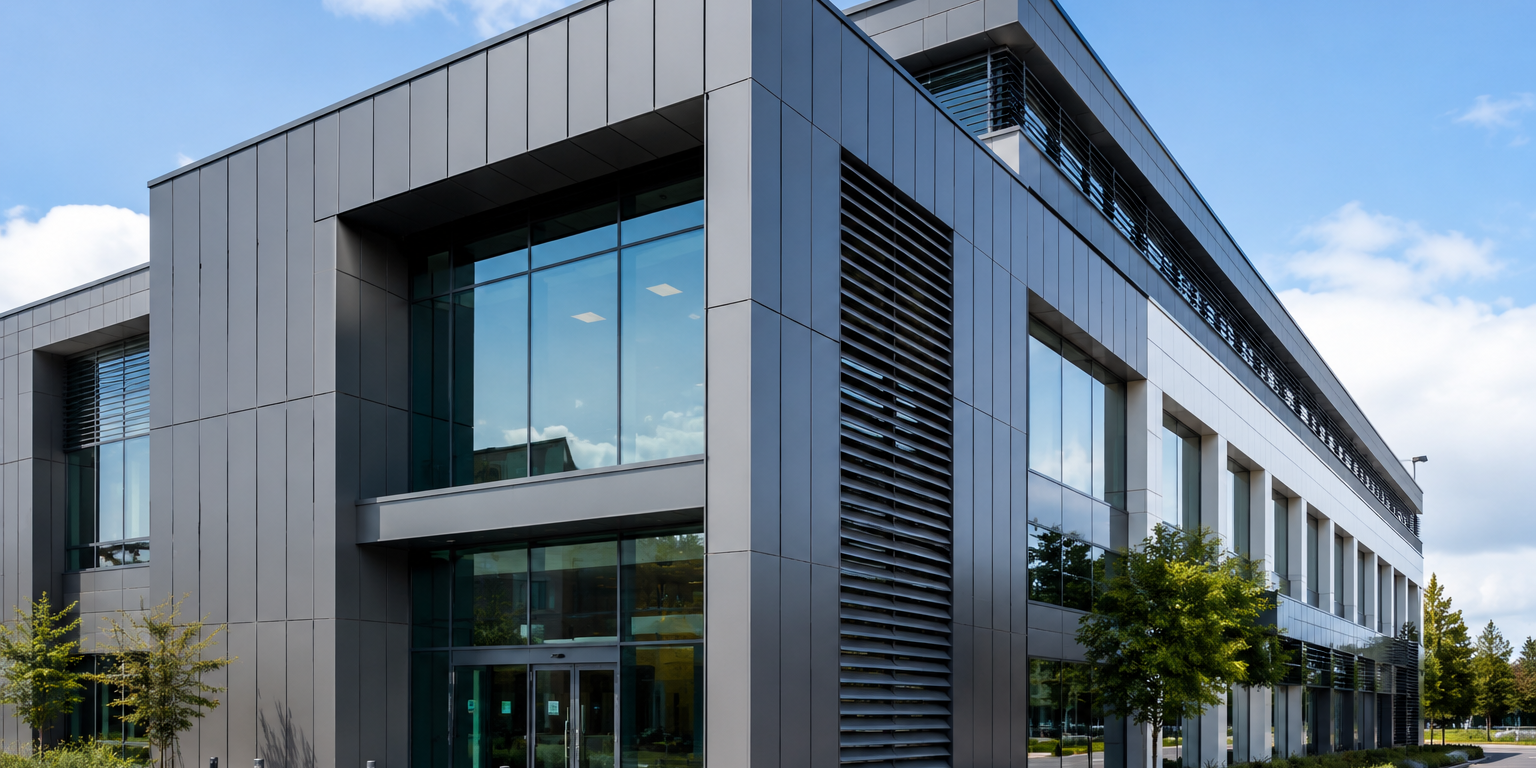 Aluminium Metal Cladding Installation – London