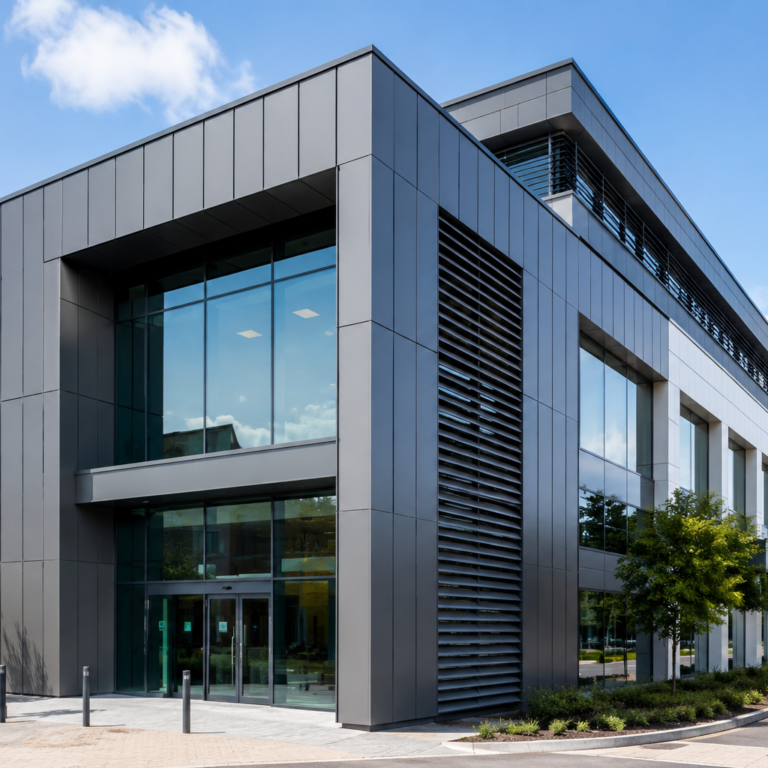 Aluminium Metal Cladding Installation – London