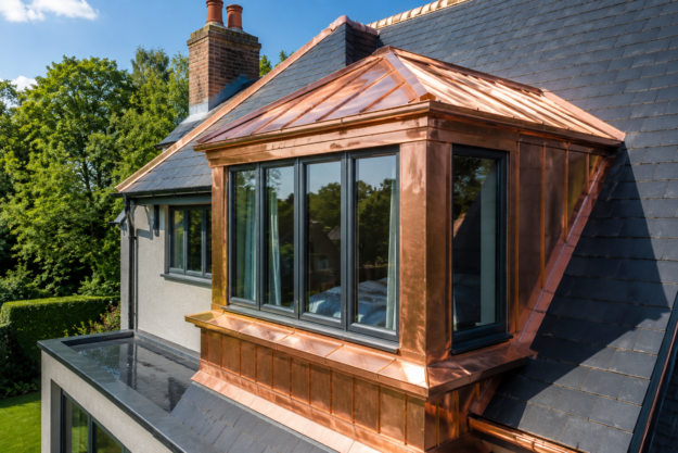 Copper Roof Feature Installation – Hertfordshire