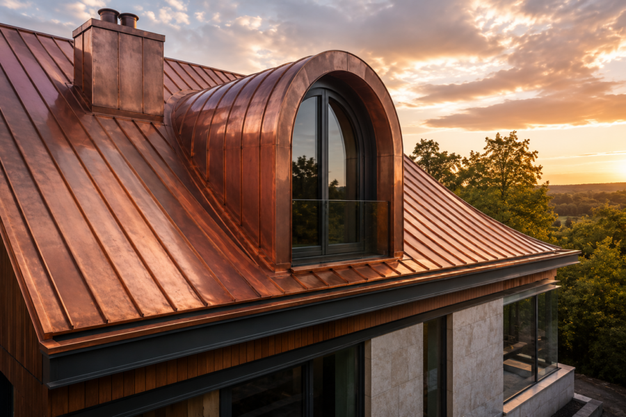 Copper Roofing