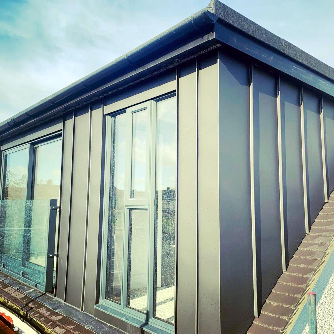 Lockline Roofing VMZinc standing seam Lockline Roofing VMZinc standing seam